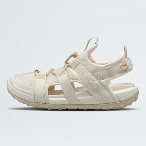North Face Explore Camp Shandals Women 7.5 White Dune/Gravel